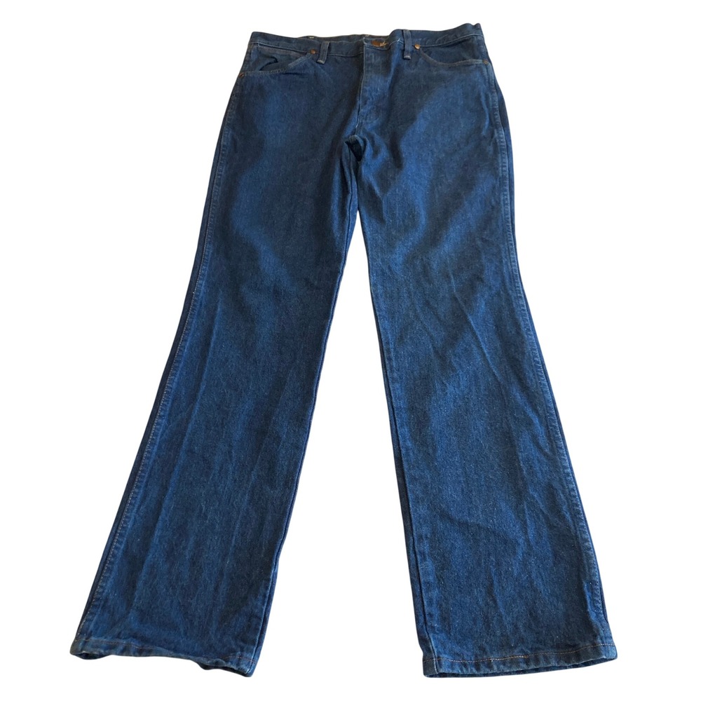 Wrangler 936PWD Jeans Cowboy Cut Slim Fit Men 35x34 (Fit 35x33) Western Rodeo